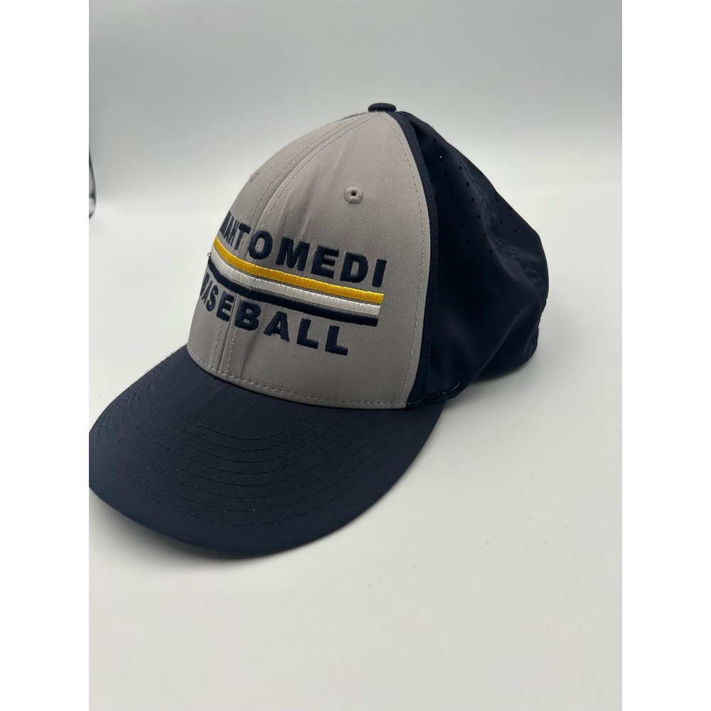 Richardson PTS30 Mahtomedi Baseball Hat Navy Grey Flexfit Cap SM-MD